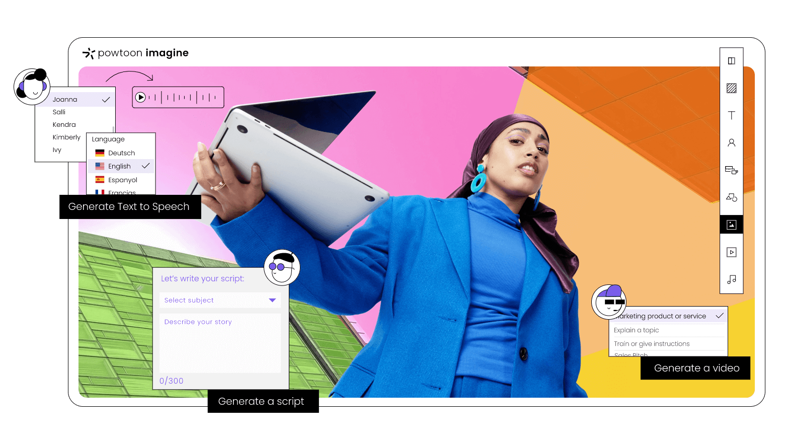 Powtoon AI Generate Video - Giới thiệu công cụ - Nettop learning Powtoon AI Generate Video - Giới thiệu công cụ - Nettop learning