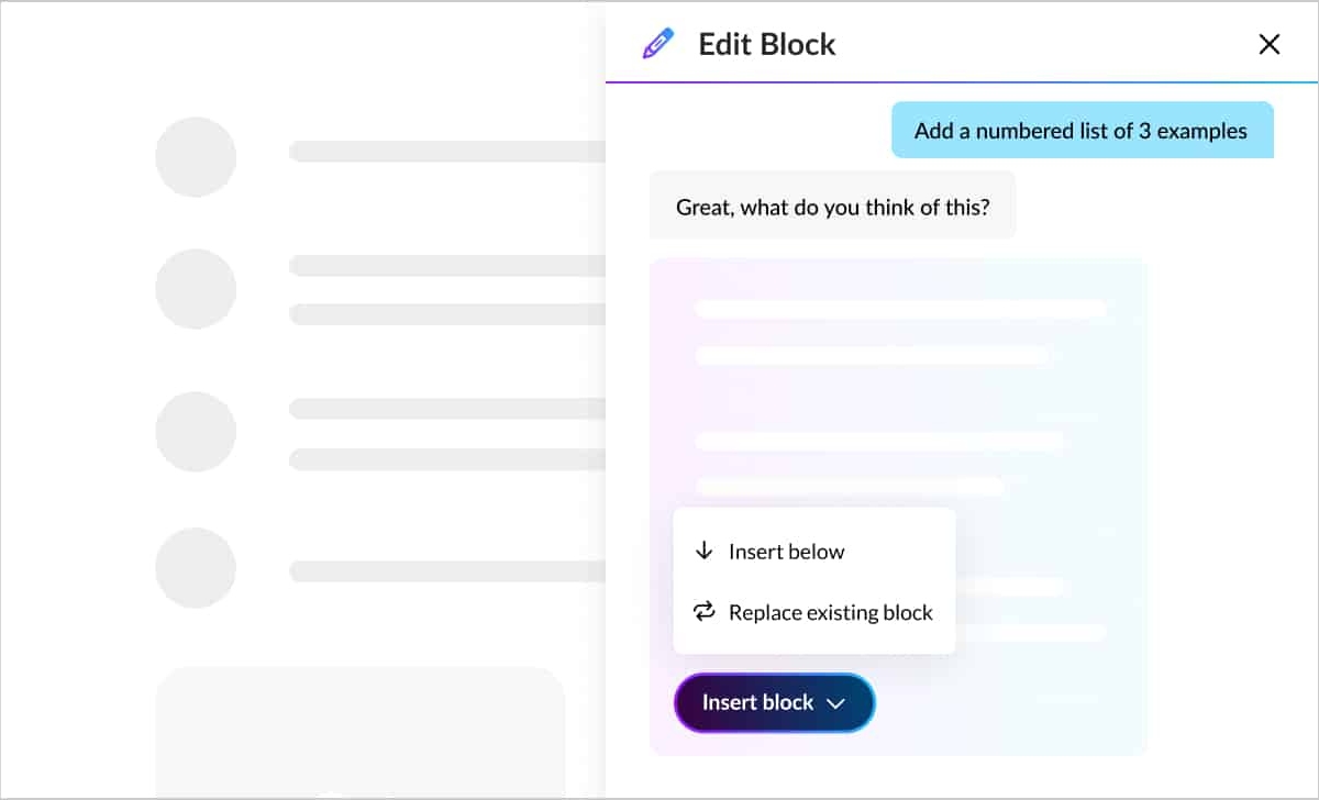 Block Editing - Articulate AI Block Editing - Articulate AI