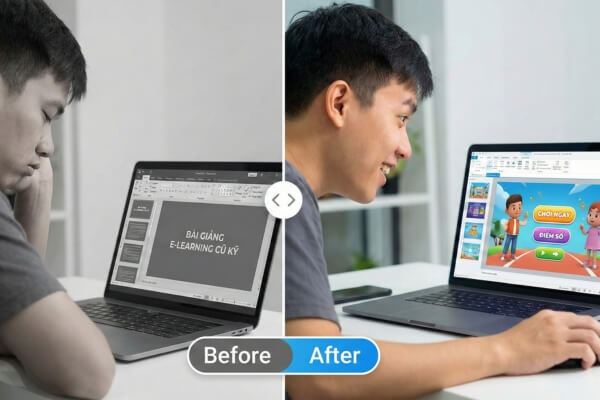 Tại sao nên thiết kế bài giảng eLearning dạng tương tác Tại sao nên thiết kế bài giảng eLearning dạng tương tácTại sao nên thiết kế bài giảng eLearning dạng tương tác