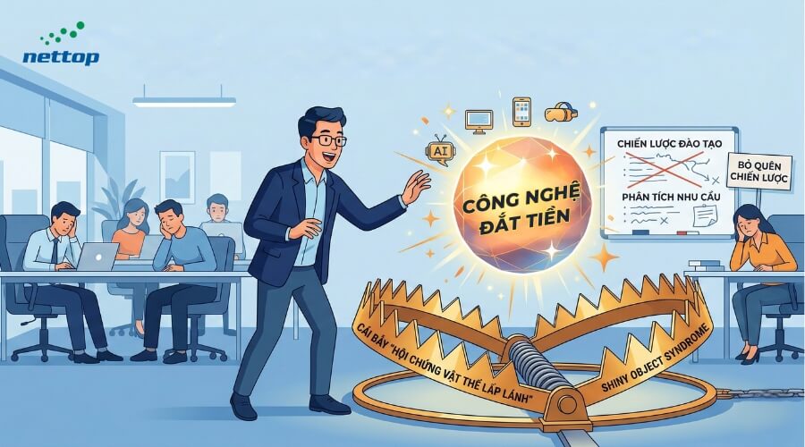 Cái bẫy công nghệ đi trước trong chuyển đổi số đào tạo