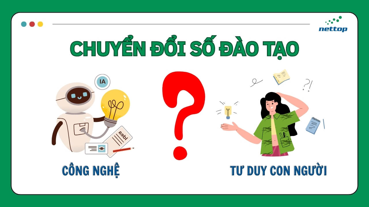 Chuyển đổi số trong đào tạo Bắt đầu từ công nghệ hay tư duy con người