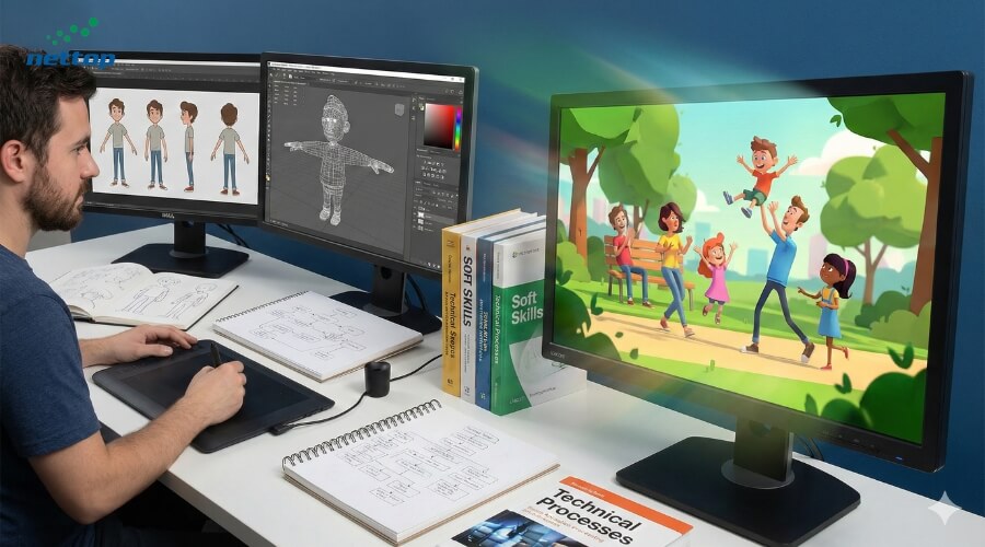 Sản xuất Animation 2D & 3D