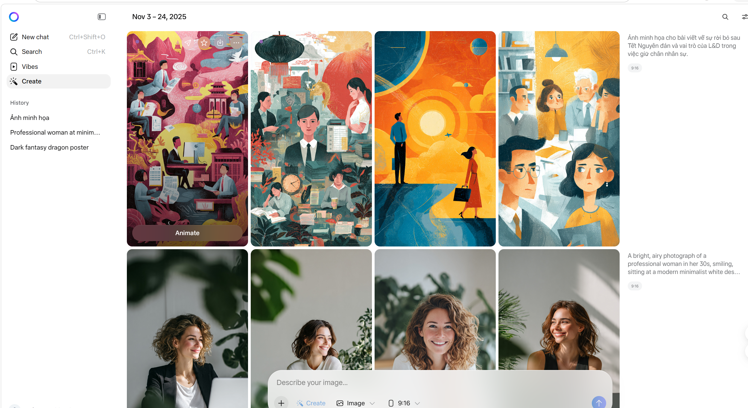 AI tạo hình ảnh từ văn bản