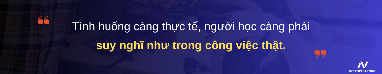 ChatGPT giúp  Instructional Designer xây dưn]gj tình huống gần với thực tế