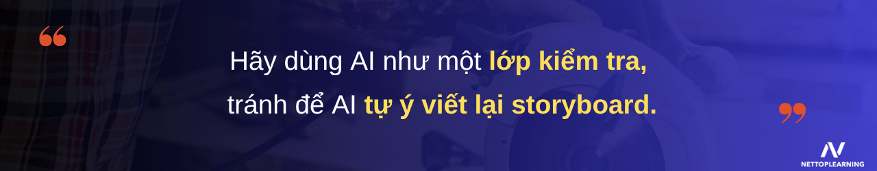 ChatGPT Rà soát storyboard trước khi gửi SME